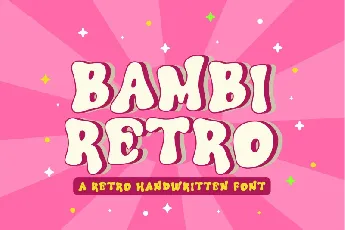 Bambi Retro font