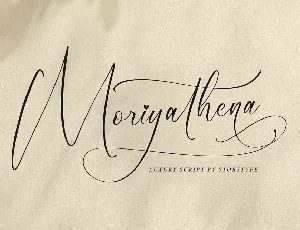 Moriyathena font