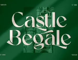 Castle Begale Serif font