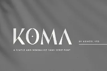 Koma font