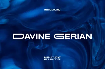 Davine Gerian font