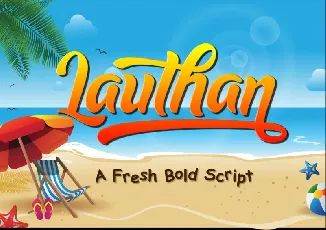 Lauthan Script font