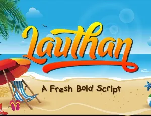 Lauthan Script font