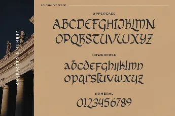 Bricius Free Trial font