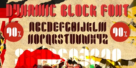 Dynamic Block font