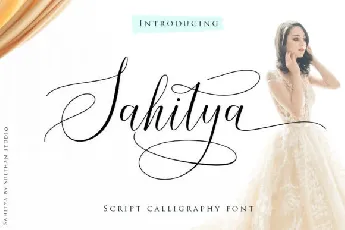 Sahitya Calligraphy font