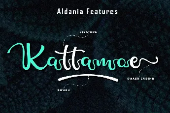 Aldania font