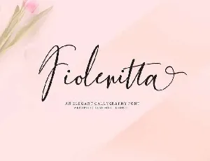 Fiolenitta Script font