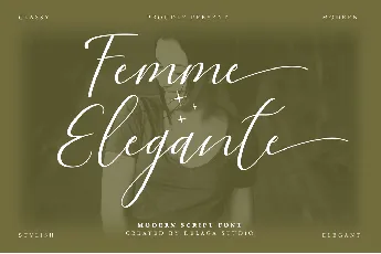 Femme Elegante font