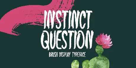 Instinct Question font