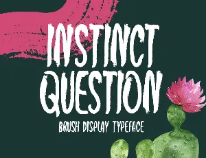 Instinct Question font