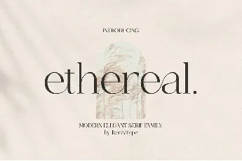 Ehereal font