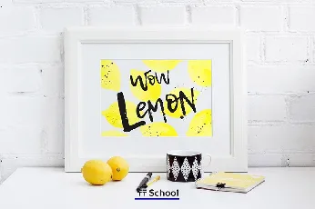 Lemon Tuesday Handwritten font