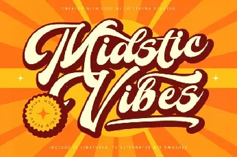 Midstic Vibes font