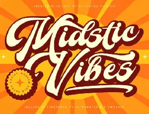 Midstic Vibes font