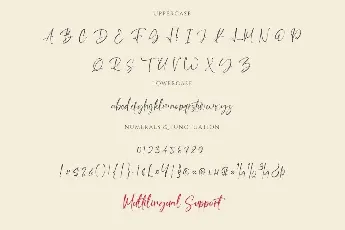 Quillia font