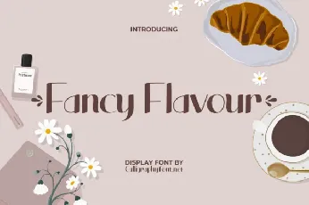 Fancy Flavour font