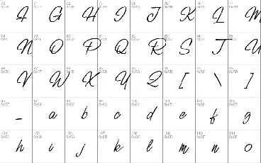 Billy Signature font