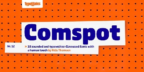 Comspot Family font