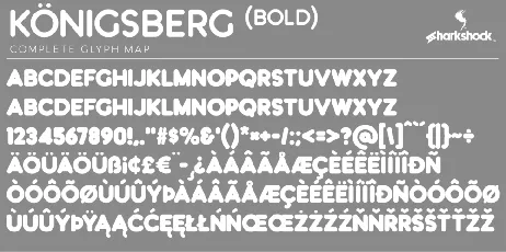 KÃ¶nigsberg font