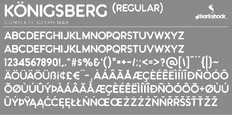 KÃ¶nigsberg font