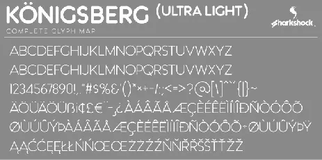 KÃ¶nigsberg font