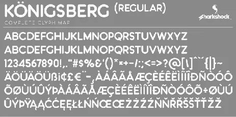 KÃ¶nigsberg font