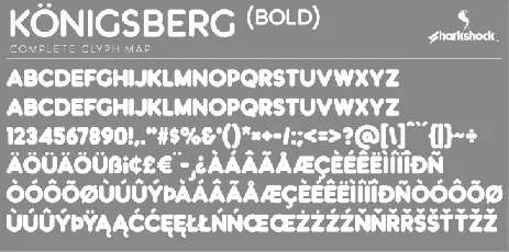 KÃ¶nigsberg font