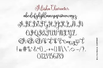 Alishan Script font