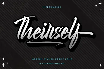 Theirself font