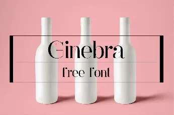 Ginebra font