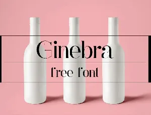 Ginebra font