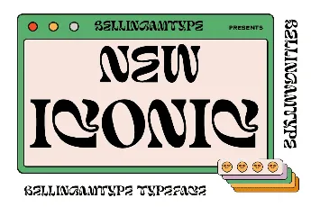 New Iconic font