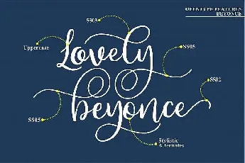 Beyonce Free font