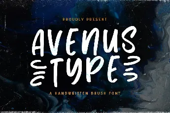 Avenus Type font