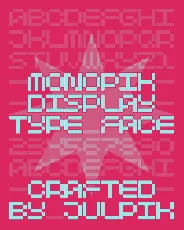 Monopik font