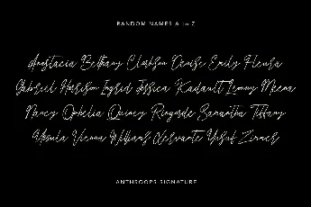 Anthroops font