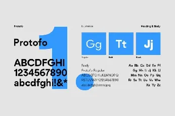 Protofo Family font