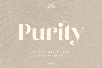 Purity font