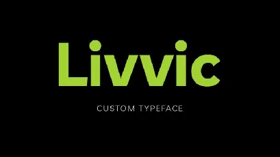 Livvic Free Family font