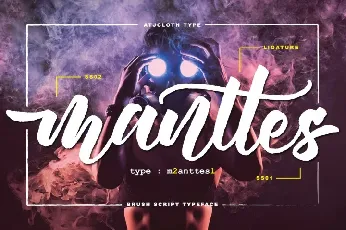 Manttes Script Free font