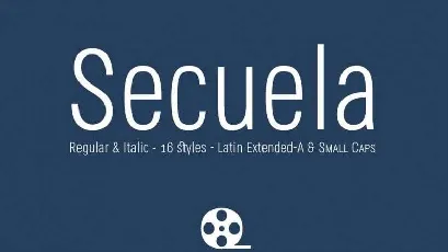 Secuela font