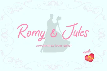 Romy & Jules font