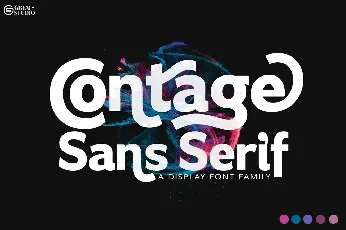 Contage font