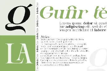 Gretha font