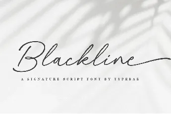 Blackline font