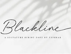 Blackline font