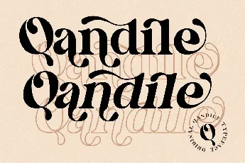 Qandile Modern Serif font