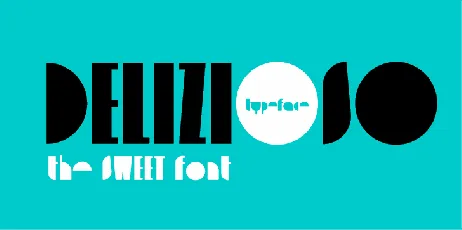 Delizioso font