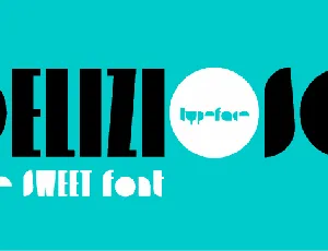 Delizioso font